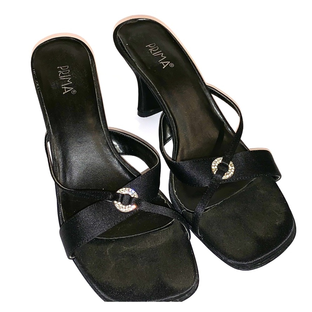 Black silky dress shoe 8 1/2